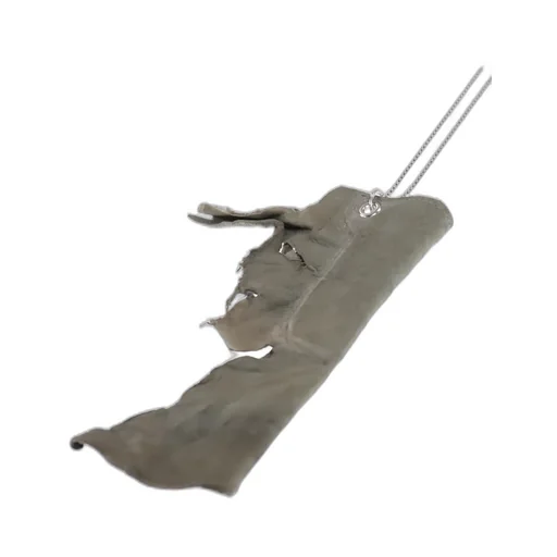 Lighter Holder Necklace / Gry Leather