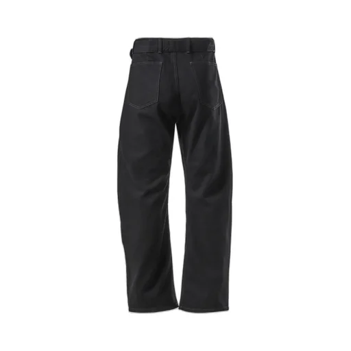 Twisted Belted Pants / Black