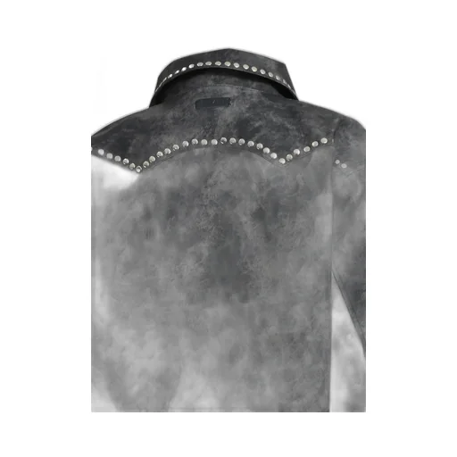 Shine Studs Varsity Jacket / Blk
