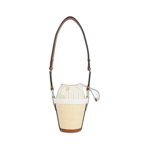 Maison Margiela Woven Drawstring Shoulder Bag
