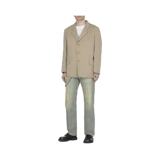 Maison Margiela Long-Sleeved Single-Breasted Blazer