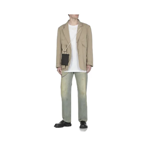 Maison Margiela Long-Sleeved Single-Breasted Blazer