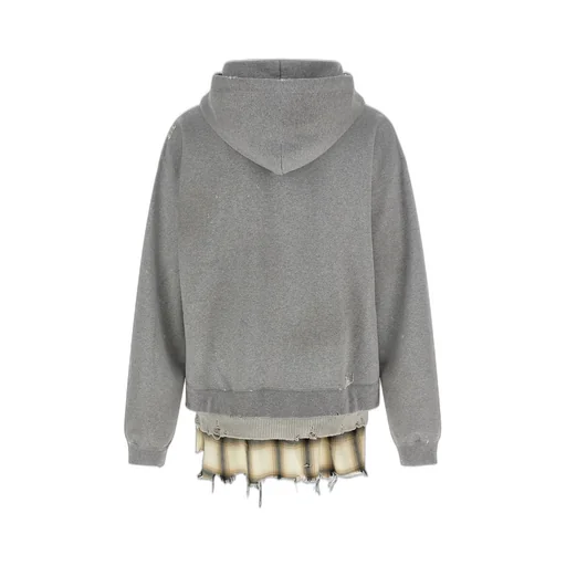 Maison Mihara Yasuhiro Layered Drawstring Hoodie