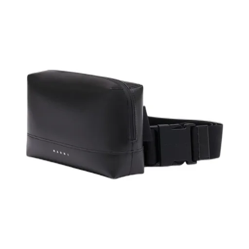 Marni Logo Detailed Zipped Belt Bag