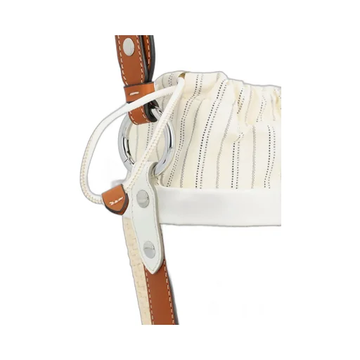 Maison Margiela Woven Drawstring Shoulder Bag