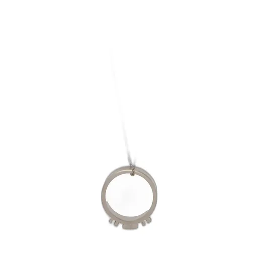 Maison Margiela 11 Ring Rolo Chained Pendant Necklace