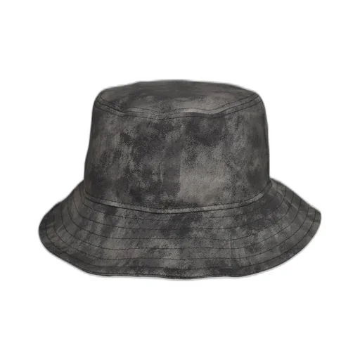 Faux Leather Hat / Black