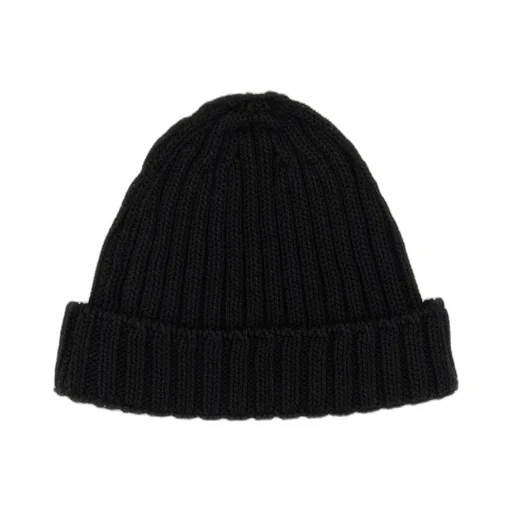 Marni Logo-Embroidered Turn-Up Brim Beanie