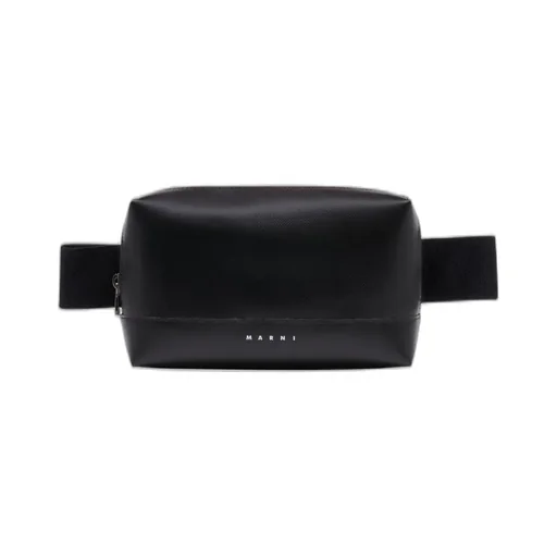 Marni Logo Detailed Zipped Belt Bag