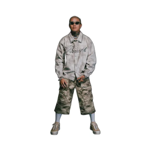 Suicide Camo Cargo Cropped / D.Camo