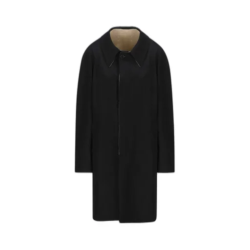 Maison Margiela Concealed Fastened Coat