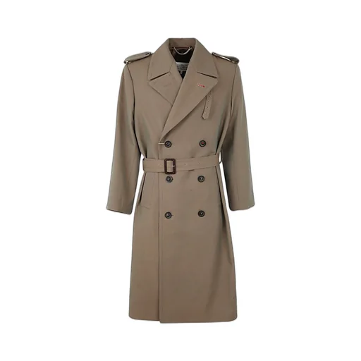 Maison Margiela Double-Breasted Trench Coat