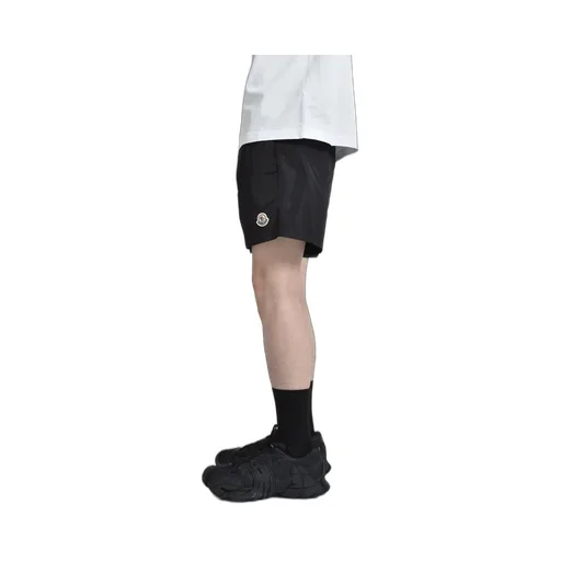 Logo Patch Swimwear / Black