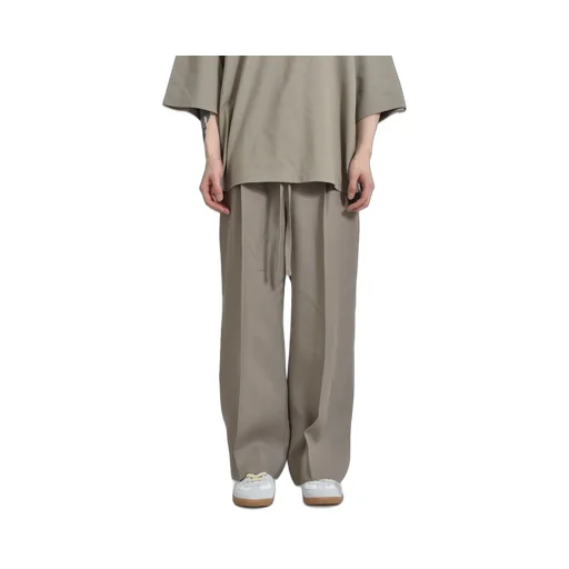Drawstring Wide Leg Pant /Dusty Beige