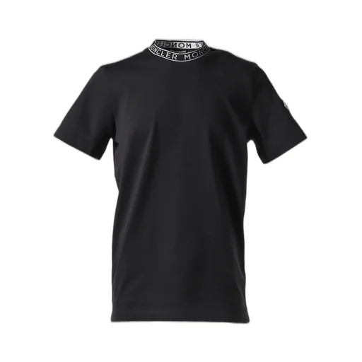 Neck Logo Ss T-Shirt / Blk