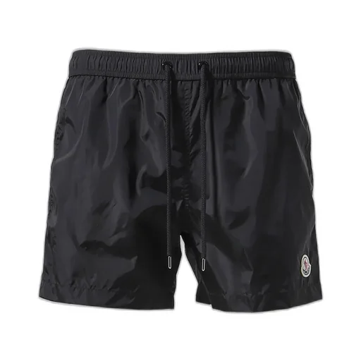 Logo Patch Swimwear / Black