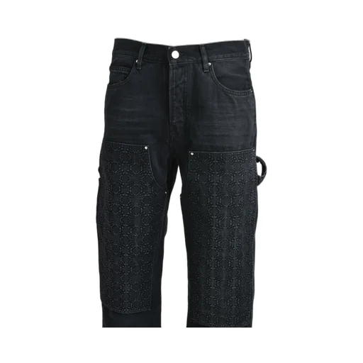 Debossed Ma Quad Carpenter / Vtg Blk