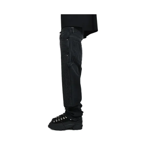 Debossed Ma Quad Carpenter / Vtg Blk