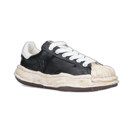Maison Mihara Yasuhiro Blakey Torn-Film Lace-Up Sneakers