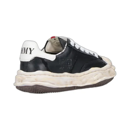 Maison Mihara Yasuhiro Blakey Torn-Film Lace-Up Sneakers