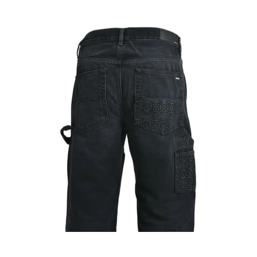 Debossed Ma Quad Carpenter / Vtg Blk