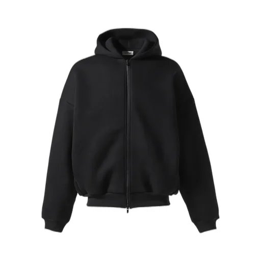 Full Zip Hoodie /Blk
