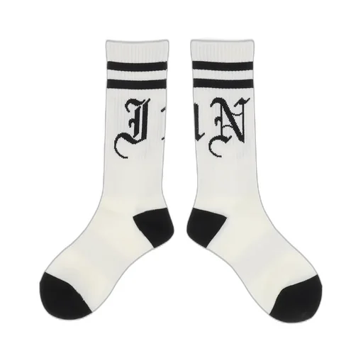 Jn Logo Socks / White
