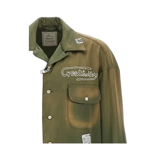 Maison Mihara Yasuhiro Pocket Detail Buttoned Shirt