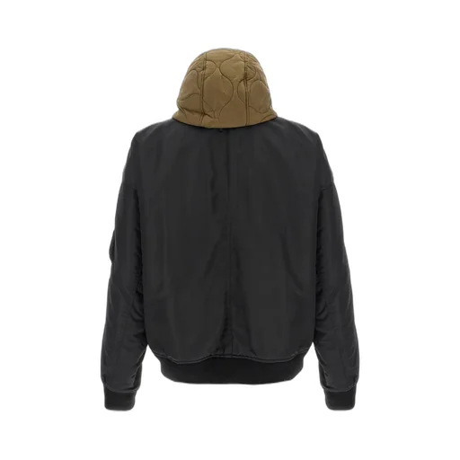 Maison Mihara Yasuhiro Extended Placket Hood Flight Jacket