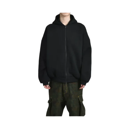 Full Zip Hoodie /Blk
