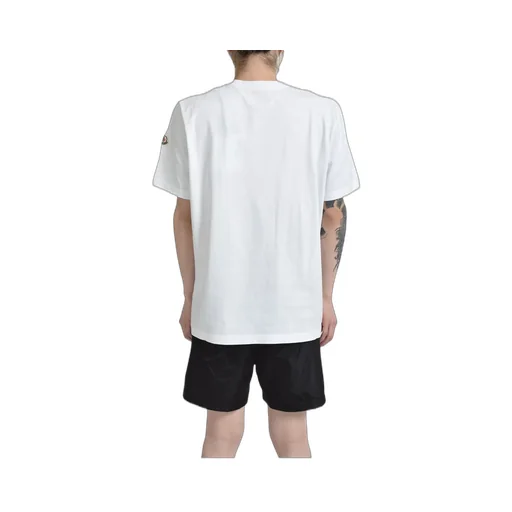 College Logo Ss T-Shirt / Wht