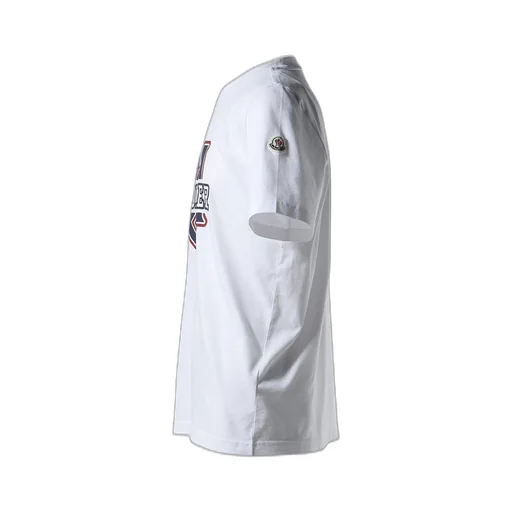 College Logo Ss T-Shirt / Wht