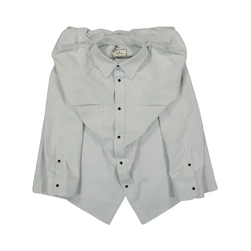Maison Mihara Yasuhiro Logo-Patch Deconstructed Combo Shorts