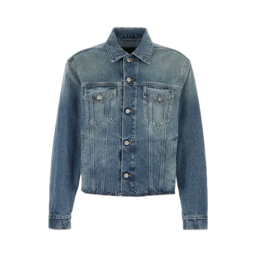 Mm6 Maison Margiela Distressed Denim Jacket