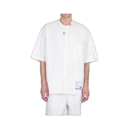 Maison Mihara Yasuhiro Typewriter Cloth Half-Sleeve Shirt