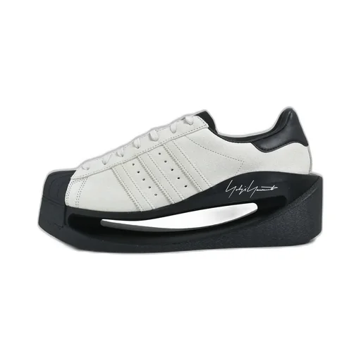 Y-3 Gendo Superstar / Talc/Talc/Blk