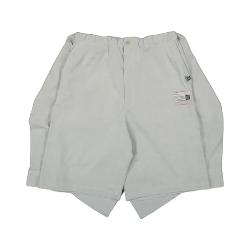 Maison Mihara Yasuhiro Logo-Patch Deconstructed Combo Shorts
