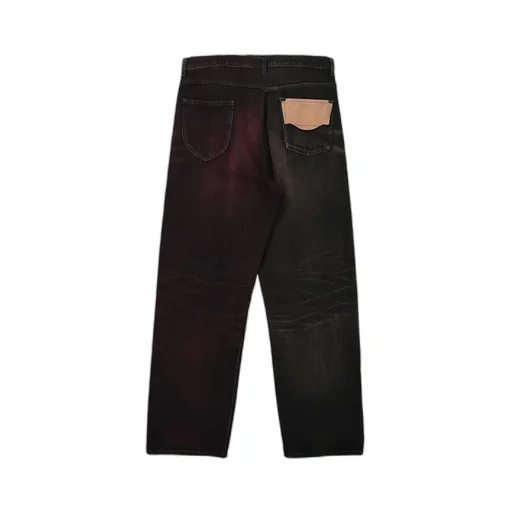Maison Mihara Yasuhiro W-Combined Patch Detailed Jeans