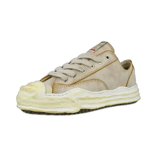Maison Mihara Yasuhiro Hank Distressed Low-Top Sneakers