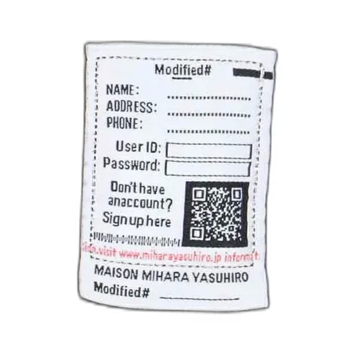 Maison Mihara Yasuhiro Smiely Face-Printed Distressed Drawstring Hoodie