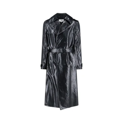 Mm6 Maison Margiela Shiny Coat