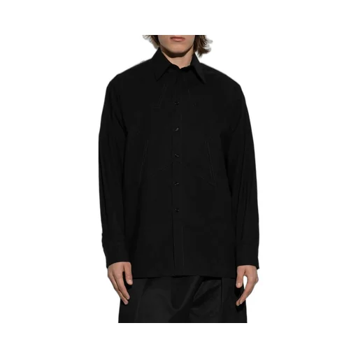 Mm6 Maison Margiela Long-Sleeved Button-Up Shirt