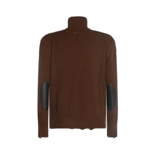 Mm6 Maison Margiela Distressed Knitted Jacket