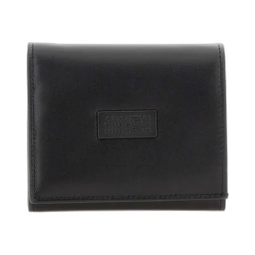 Mm6 Maison Margiela Logo Embossed Wallet
