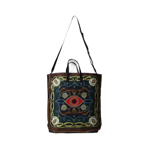 Print Tote Bag / Grn