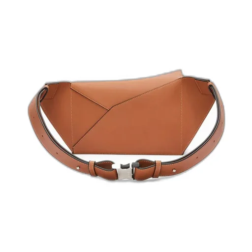 Puzzle Edge Small Bumbag / Tan