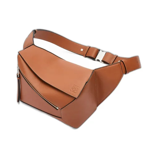 Puzzle Edge Small Bumbag / Tan