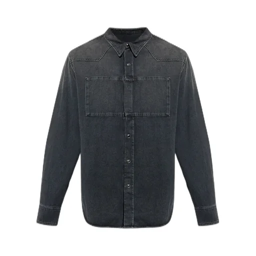 Mm6 Maison Margiela Long-Sleeved Denim Shirt