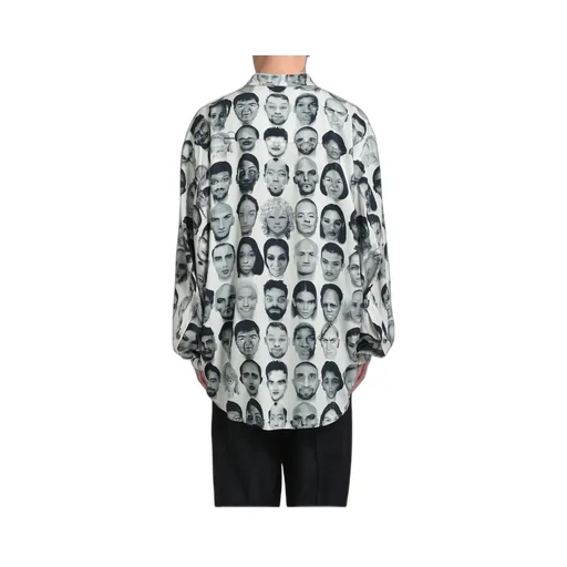 Finalists Twisted Shirt / Blk And Wht Mix