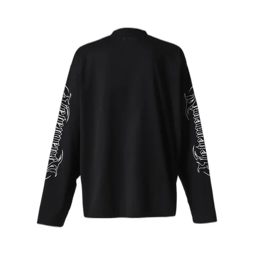 Metal Printed Longsleeve / Blk